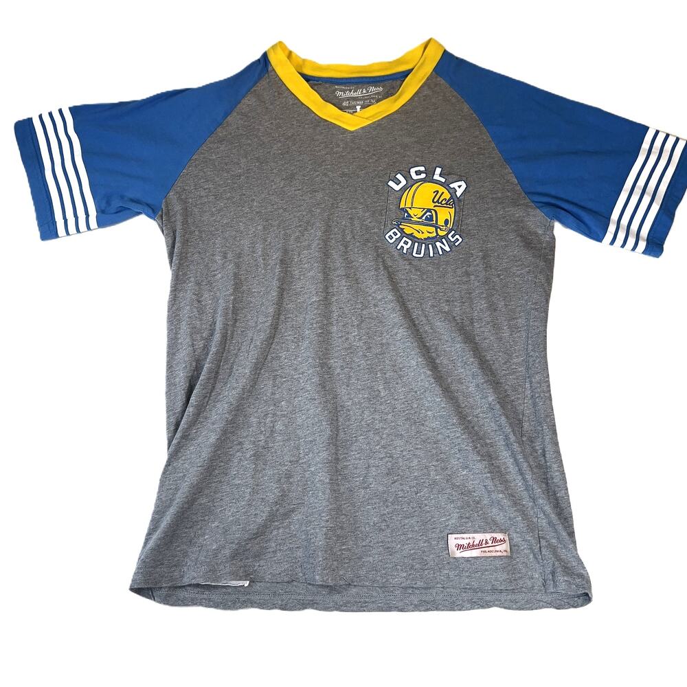 Mitchell & Ness UCLA Bruins T-Shirt RARE!! Marked "3rd Proto 9-10-10" Woman's L